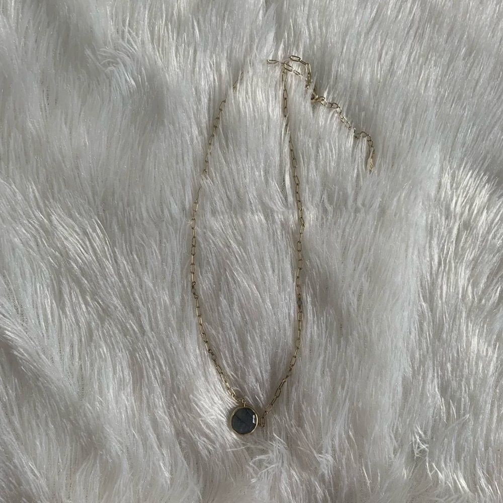 Luna Notre blue gem necklace